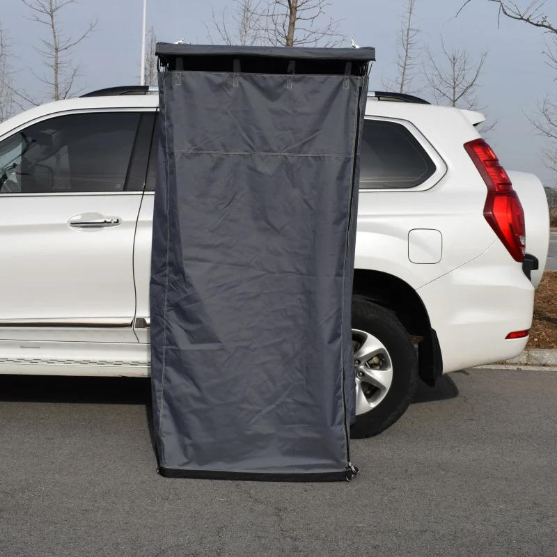 Off-Road 4x4 Oxford Aluminum Shell Shower Tent Waterproof Outdoor Car Side Canopy Camping Shower