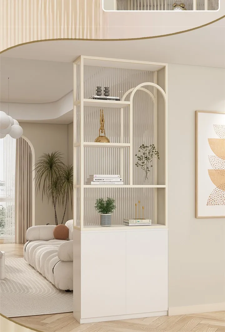 ห้องผงฝุ่น พื้นที่เปียกและแห้ง ห้องนั่งเล่น สีครีม ฉากกั้นห้อง Changhong