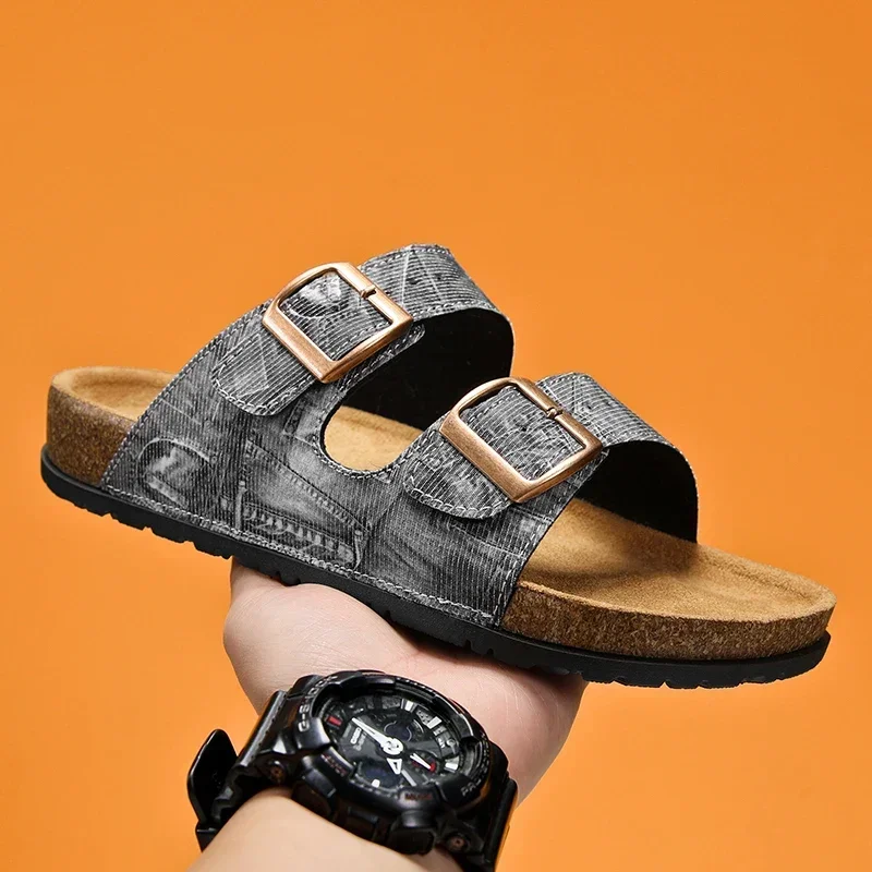 Seasonal Transition Unisex Summer Slippers Flat Casual Anti Slip Student Outdoor Daily Wear Shoes