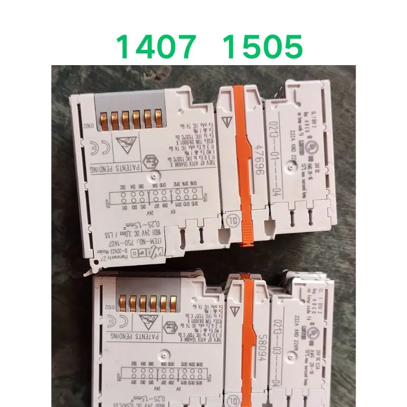 Подержанный тест ОК Модуль 1407 1505