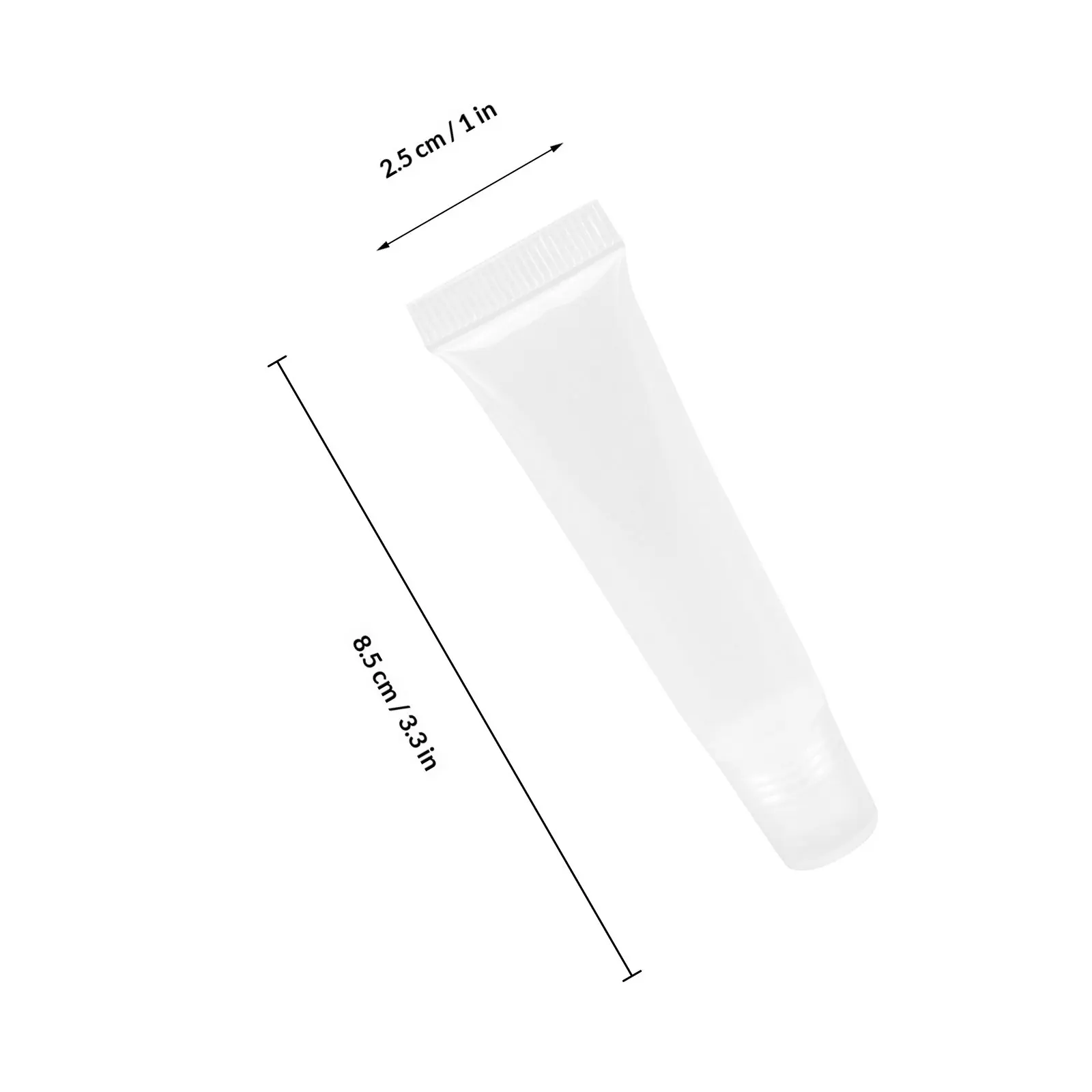 40Pcs Refillable Empty Lip Balm Tubes Eco-Friendly Soft Leak-Proof Containers for DIY Lip Gloss Shampoo Lotion view 4