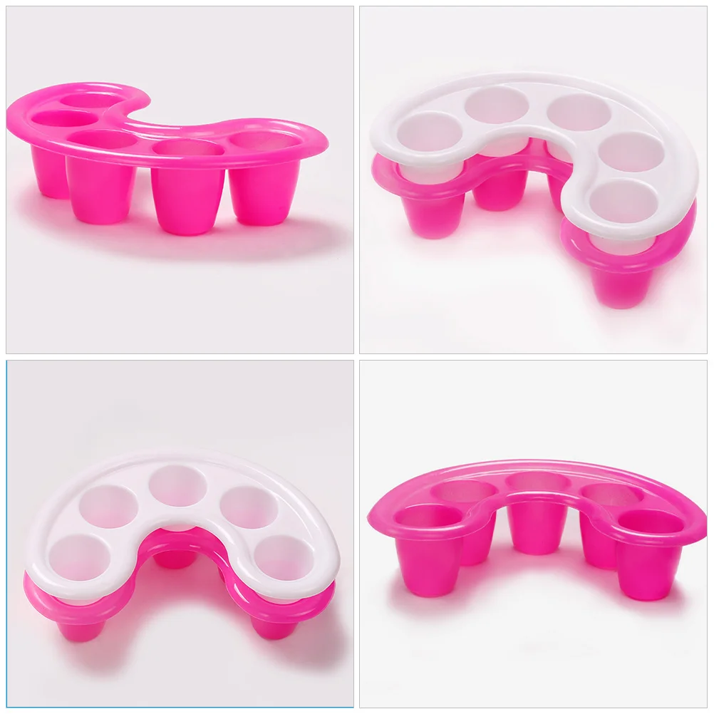 Bols de trempage pour ongles, 2 pièces, bol de trempage pour manucure professionnelle, outil d'élimination du vernis à ongles, fourniture de manucure à usage domestique pour Salon