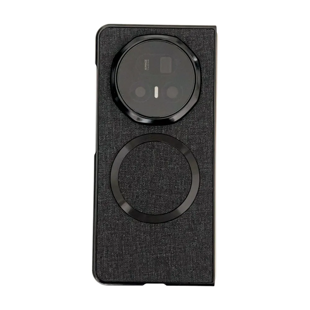 حافظة لهاتف هواوي هونور ماجيك V5 فاخرة من قماش البولي يوريثان شحن لاسلكي مغناطيسي غطاء خلفي لهاتف ماجيك V5 V3 V 5 Shell