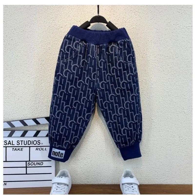 Boys suits spring and autumn new children\'s casual sweater pants two-piece suits boys clothes suits children\'s clothing