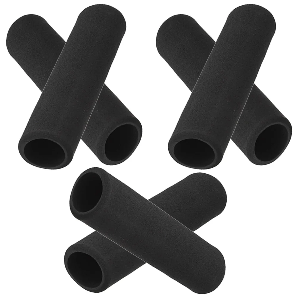 

2Pairs Black AntiSlip Sponge Handle Covers KayakPaddleGrips BreathableNonSlip Accessories CanoePaddleProtector HandComfort