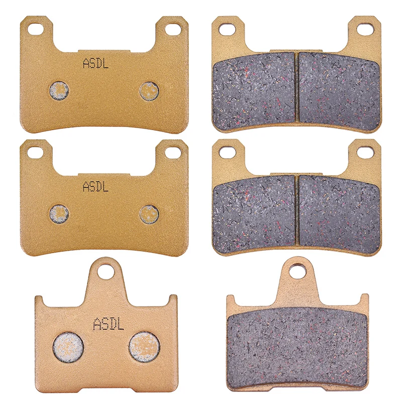 Motorcycle Ceramic Sintered Brake Pads For Suzuki GSXR600 GSX-R600 GSXR750 GSX-R750 GSXR1000 GSX-R1000 K4 K5 K6 2004 2005 2006