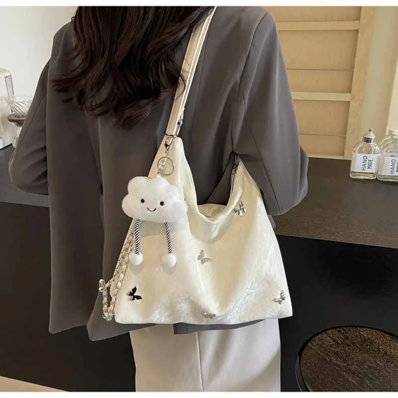 

2025 New Large Capacity Women Fashion Handbag High-end Designed Commuter Multi-functional Backpack Crossbody Single Shoulder Bag