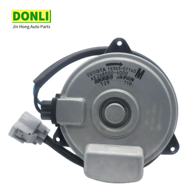 Left side Auto Electric Radiator Cooling Fan Motor FOR HIGHLANDER 2GRFE GSU45 2009 2010 2011 2012 16363-0P200 168000-9990