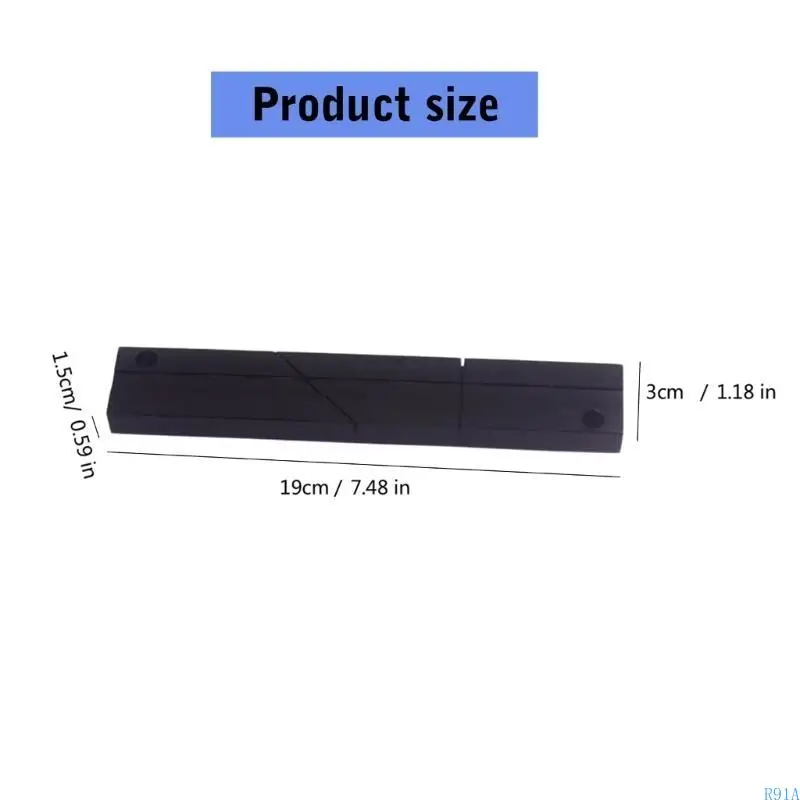 R91A 1/4 10 นิ้วกวนบล็อกอลูมิเนียมช่างแกะสลักเปิดรีลพร้อมเทปนำสื่อ