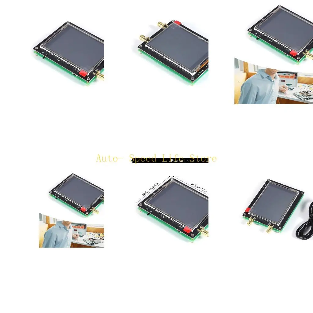 

02DA RF Generator MAX2870 RF Source Generator Module 23.5mhz-6000mhz for Wireless Communication Systems