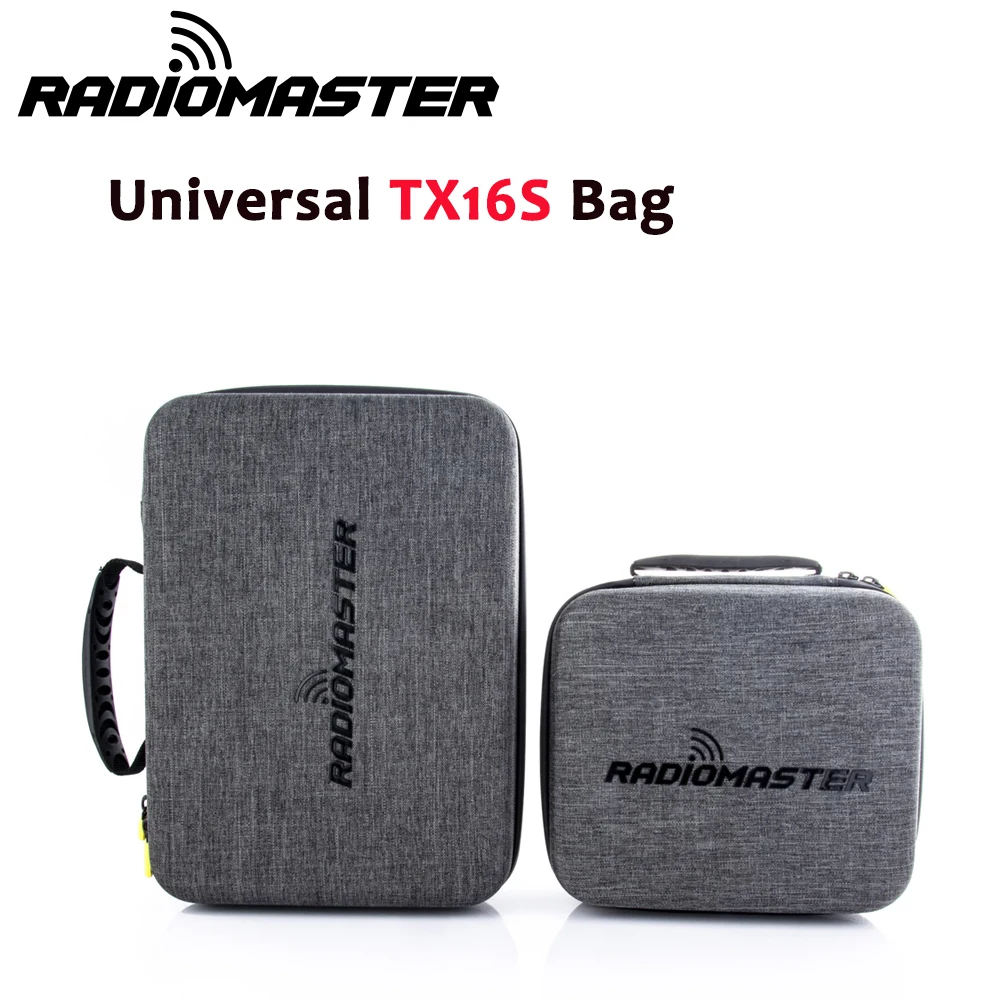 

Radiomaster Universal Portable Storage Bag Remote Control Transmitter Case for TX16S SE TX18S T18 X7 X9D Plus FLYSKY I6S I6X