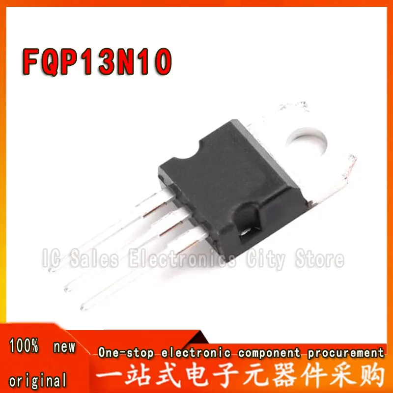 5 ชิ้น/ล็อต FQP13N10 13N10 MOSFET N-CH 100V 12.8A TO-220