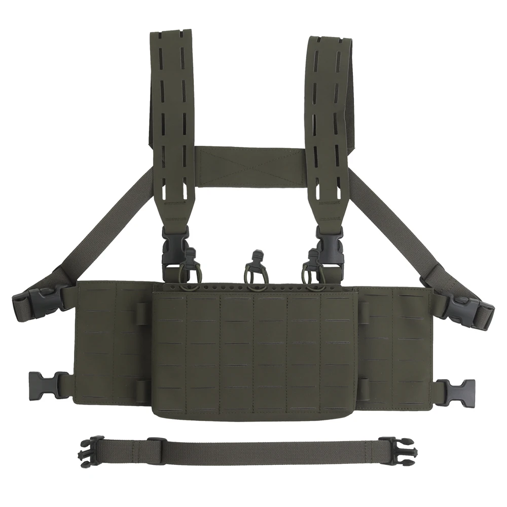 MOLLE System Modular Chest Rig Field Shooting Training Tactical Equipment Hunting Vest Carrier Magazine Pouch Mount