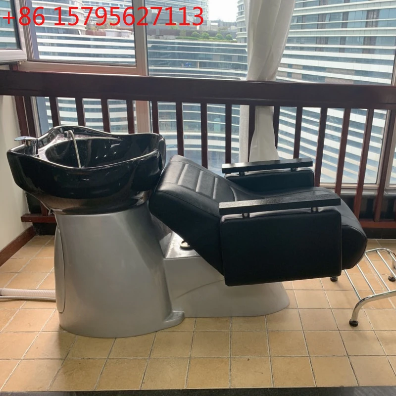 

Удобный прочный полуотводящий автоматический стул для шампуня, современный минималистичный стильный стул Hermoso Y Robusto, мебель для салона