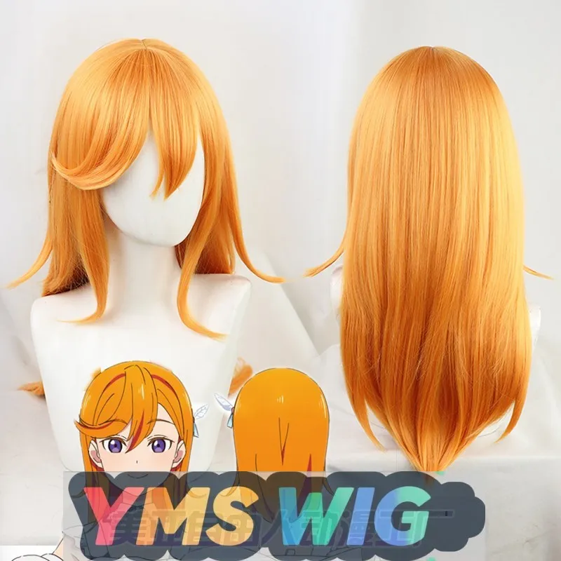 

[YMS WIG] Lovelive Superstar Shibuya Xiangyin Cos Wig Orange New Group! Лиэлла