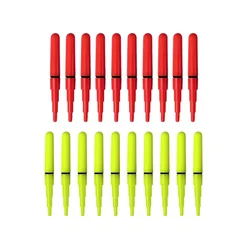 20pcs/lot Lightstick Red/Green LED Electric Stick Luminous Fishing Float Work With CR425 Night Fishing Tackle Accessory D019