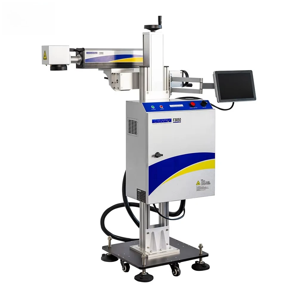 For Printing Metal Plastic Wood Jewelry Inner Ring Laser Engraving Fiber Laser Marking Machine