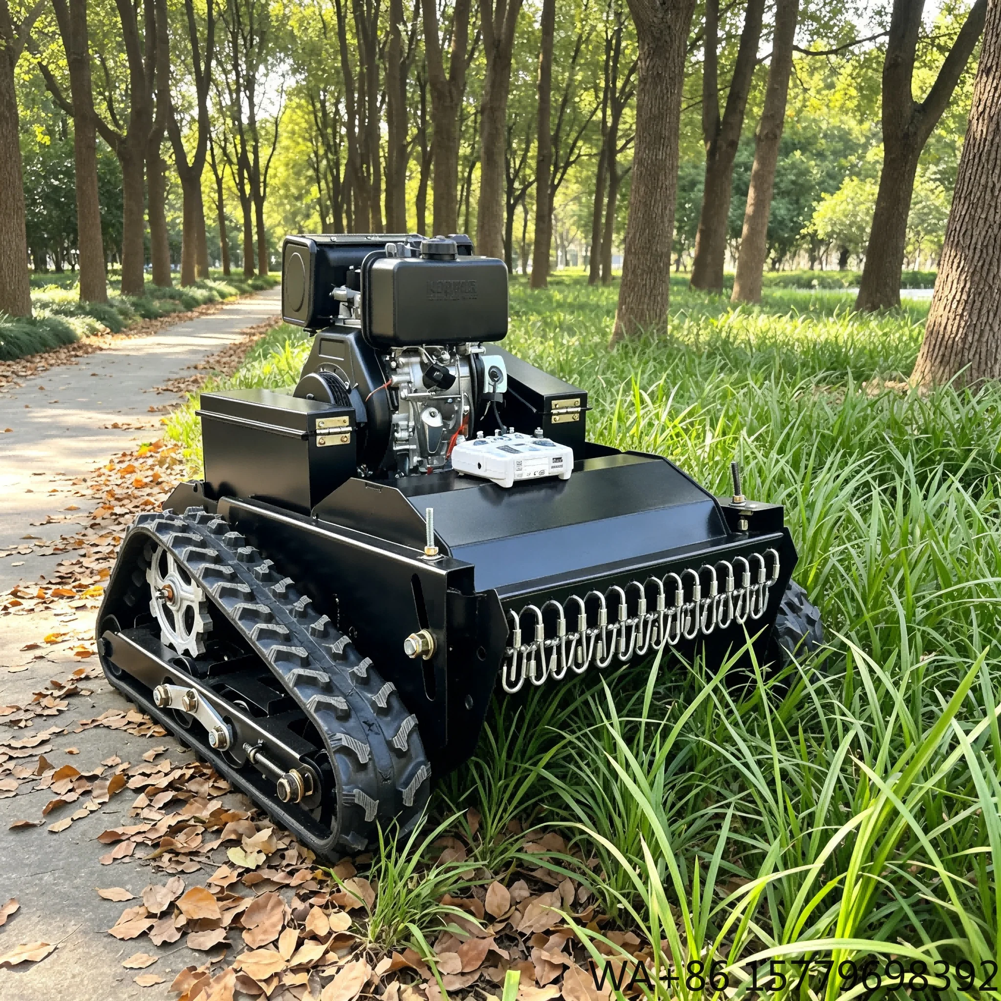 Robot Track - 550mm DIY RC Flail Lawn Mower