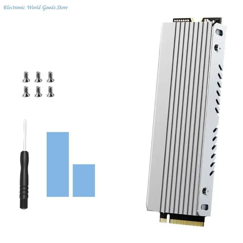 A3PD Efficient Aluminum Cooling Heatsink For M.2 2280 NVMe SSDs Prevents Thermals