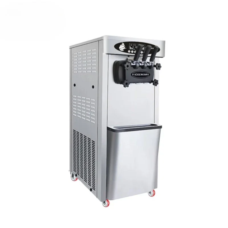 2025 Commercial Ice Cream Machine Stainless Steel Electric Soft Ice Cream Machine Suitable for Hotels and Restaurants