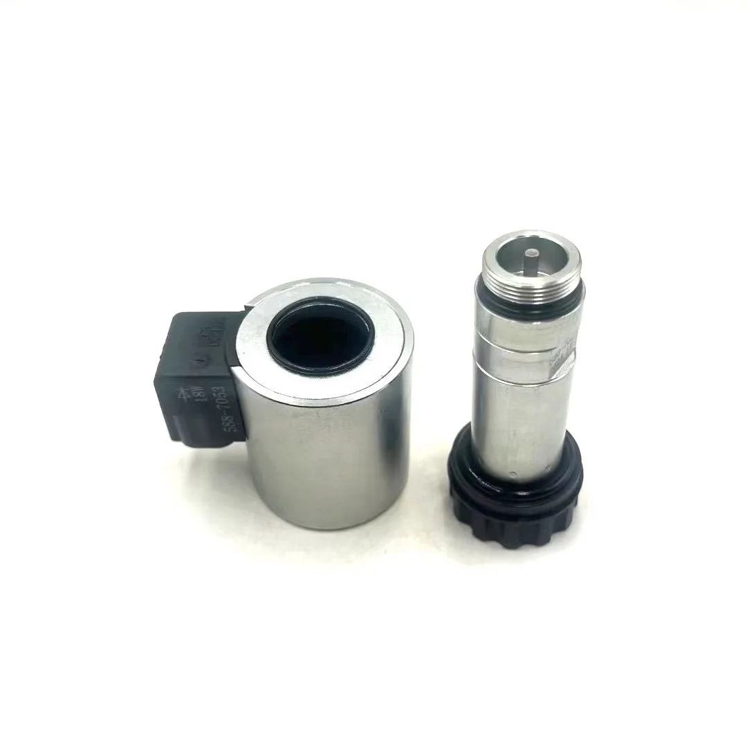 Applicable to Caterpillar 416E 416F 422F 432E 442E 434F 430 Wheel Loader Solenoid Valve 324-2579 / 619-2372 12V