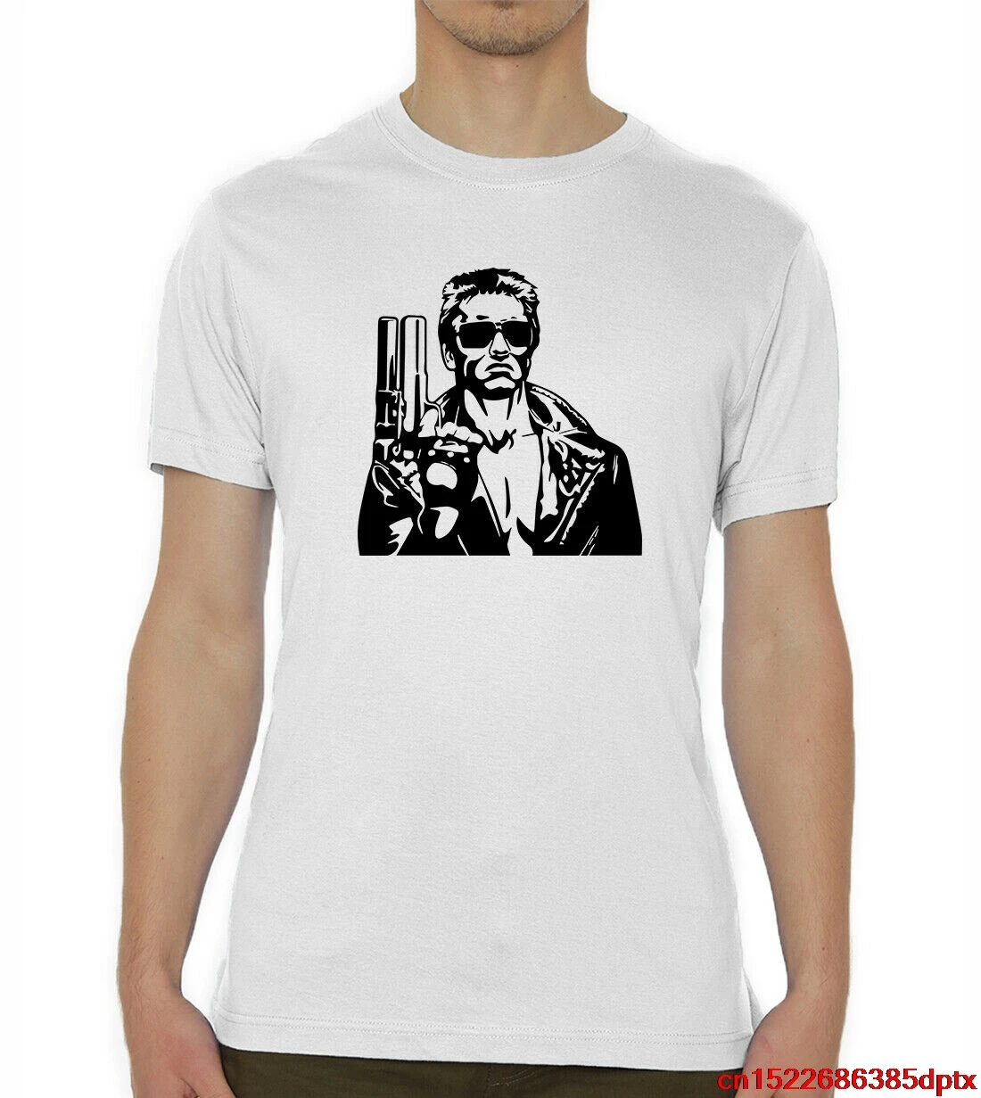 

Terminator Arnold Schwarzenegger Artwork Men's T Shirt