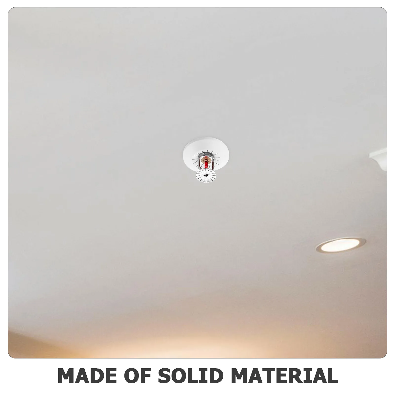 

10 Pcs Fire Sprinkler Cover Plates Decorative Escutcheon Wall Flange Pipe Protectors for 15mm 20mm Plastic Disc Universal