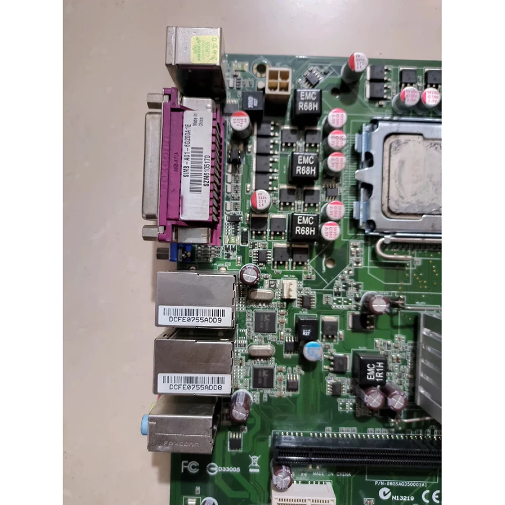 For Advantech Industrial Motherboard Dual Network Port SIMB-A01 SIMB-A01-6G200A1E