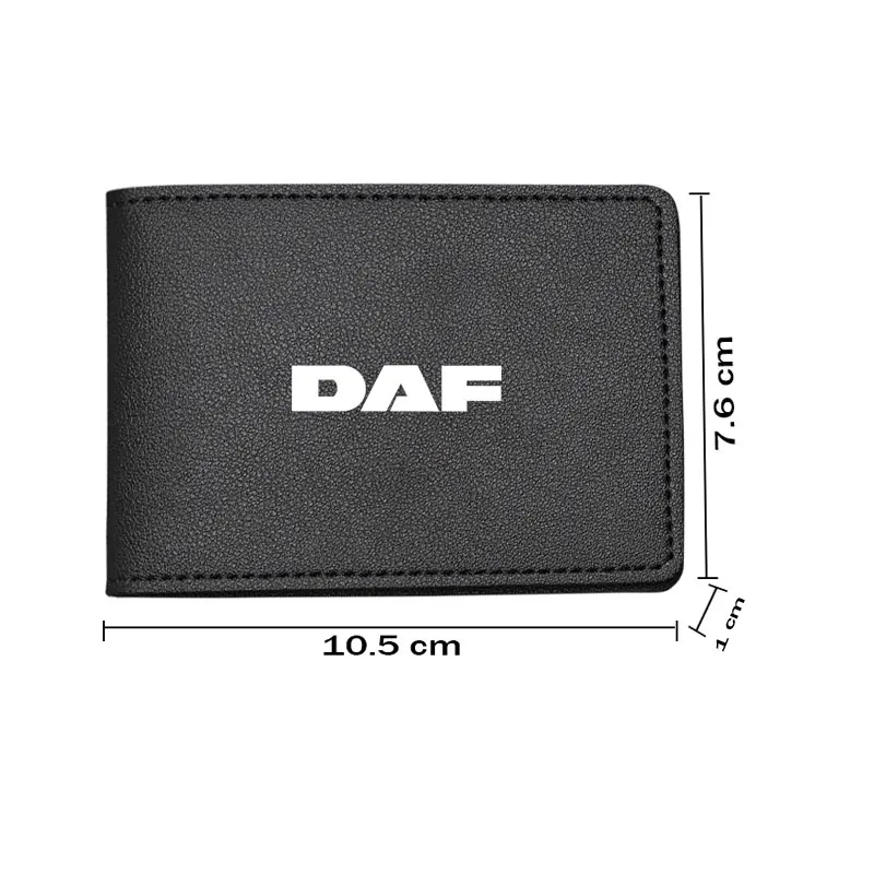 New Driver License Holder PU Leather Card driver license Business ID Card Wallet for DAF 106xf 105 cf85 Truck lf van Accessories