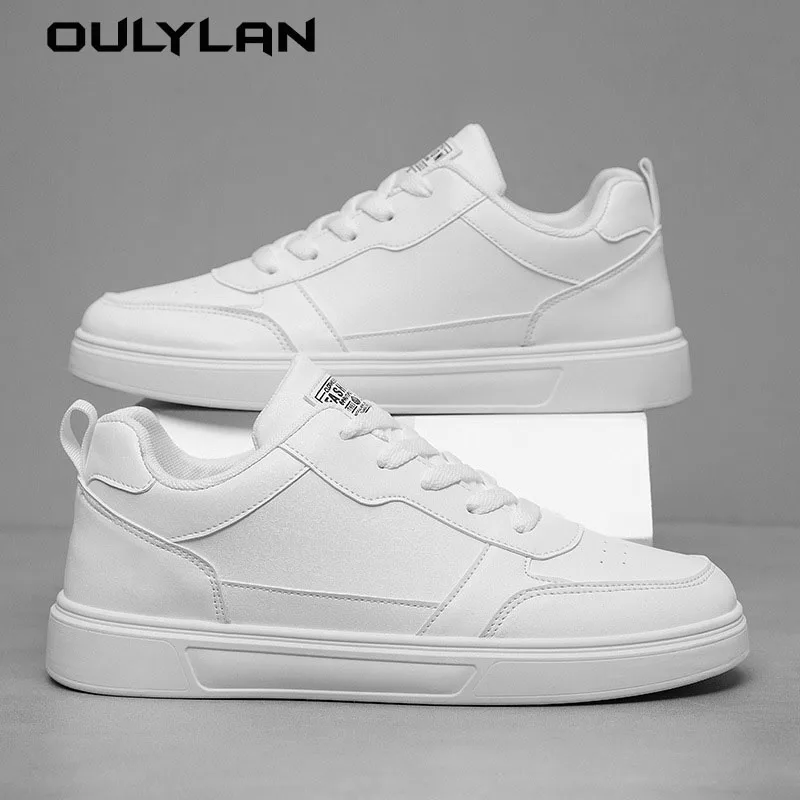 

Light Trend Board Shoes for Men Men's Casual Shoes Breathable Versatile Couple White Shoe Flat-soled Fashionable Sneakers