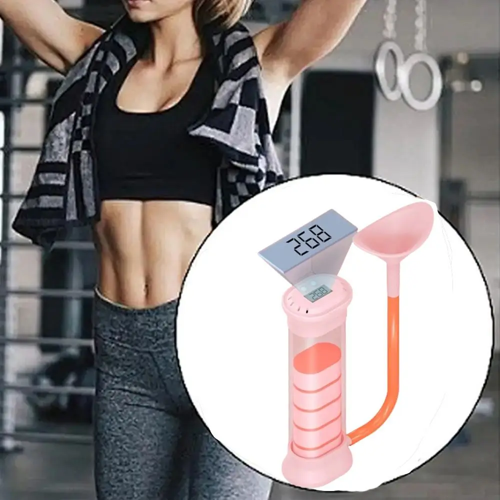 مدرب الدمبل للتنفس المقاوم القابل للتعديل للتنفس العميق، مدرب عضلات البطن العملي مع تصميم مريح #2