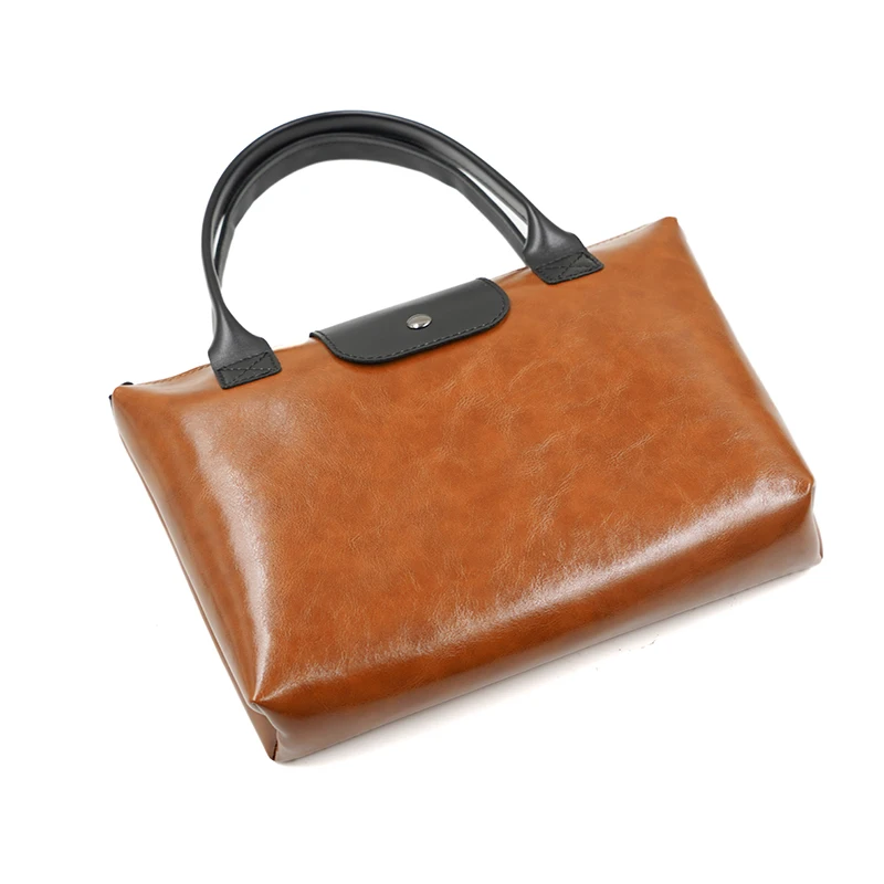 Ladies PU Leather 11/13/14/16 Inch Laptop Bag Handbag Simple Color Blocked Ultra lightweight carrying  Commuting Bag For Macbook