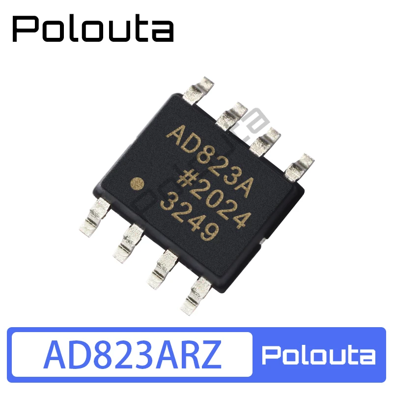 2Pcs AD823ARZ AD823AR SOIC-8 Precision Amplifier Chip Polouta