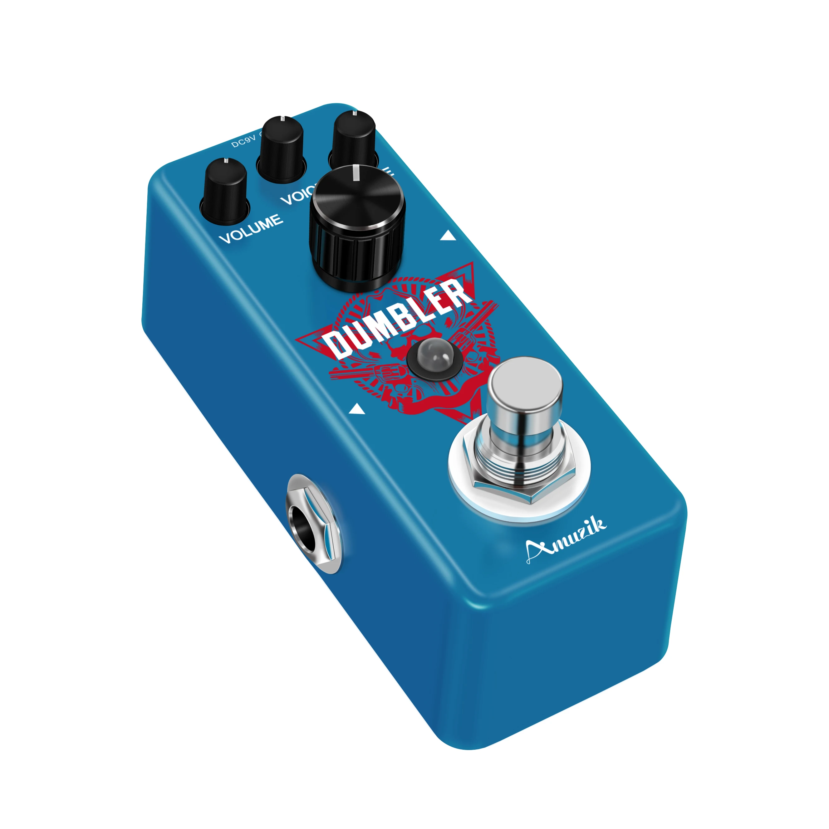 Amuzik LEF-315 Guitar Dumbler Pedal Analog Dumbler Overdrive Pedals For Electric Guitar With Medium Distortion True Bypass