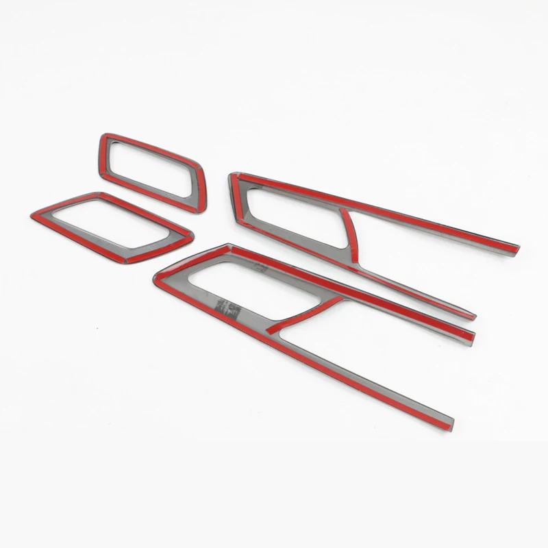 Stainless Steel Interior Door Bowl Decorative Frame Inner Handle Frame For Citroen C5X 2021 2022 2023 Accessories