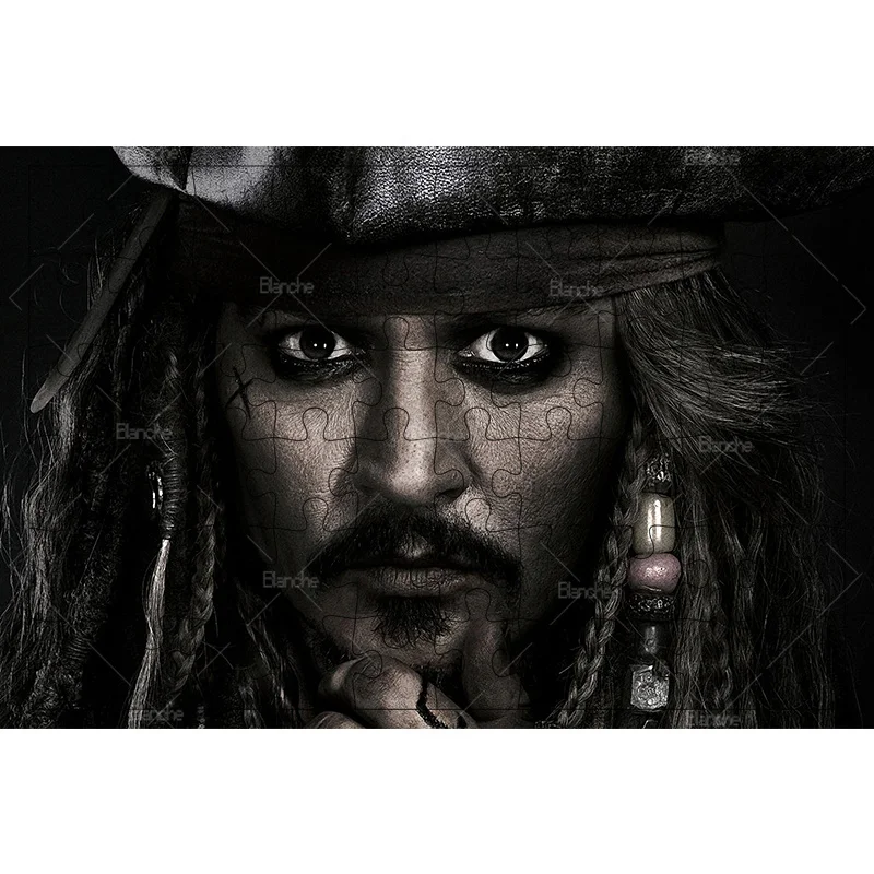 Pirates Of The Caribbean 1000PCS Puzzles Disney Movie Famous Puzzle Game Like Wooden Jigsaw For Friends Gift Room Desk Ornaments