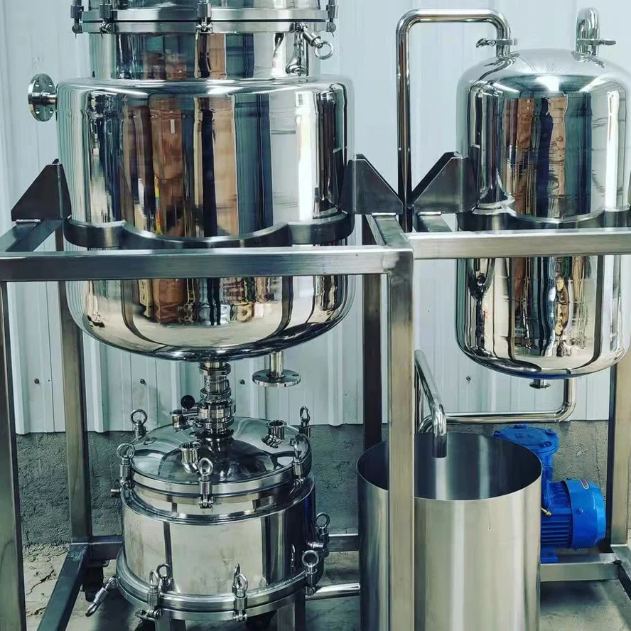 عزل الكريستال الفولاذ المقاوم للصدأ والزجاج مرشح التبلور سعر معدات التبلور المختبرية