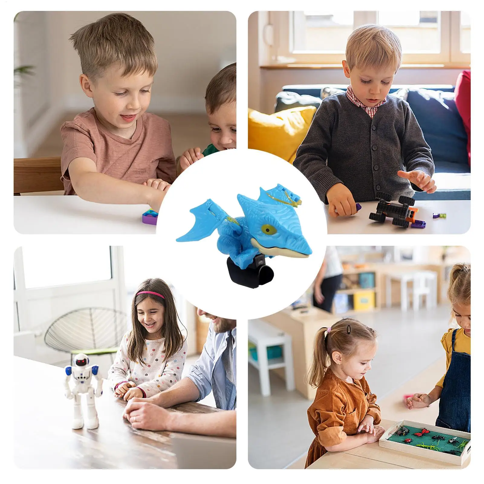 Kinder Dinosaurier Fingerpuppen Spielzeug Fingerpuppen Cartoon Tier Dinosaurier Handpuppe Tier Finger Dinosaurier Spiel Spielzeug