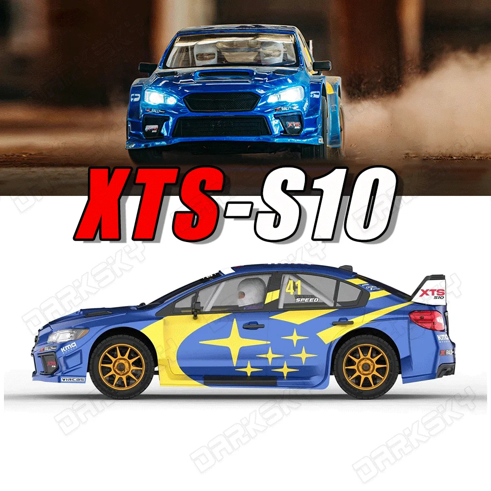 

NEW Rlaarlo XTS-S10 RC Rally Car Brushless 4WD 1/10 Electric Remote Control Model Car RTR Adults Children Toys