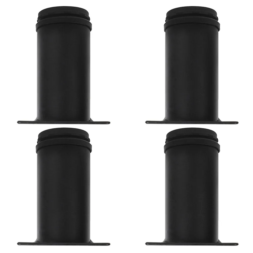 4 قطع من أرجل الأثاث الاحترافية المصنوعة من الفولاذ المقاوم للصدأ لوظائف متعددة في أرجل خزانة طاولة أثاث المنزل والمكاتب