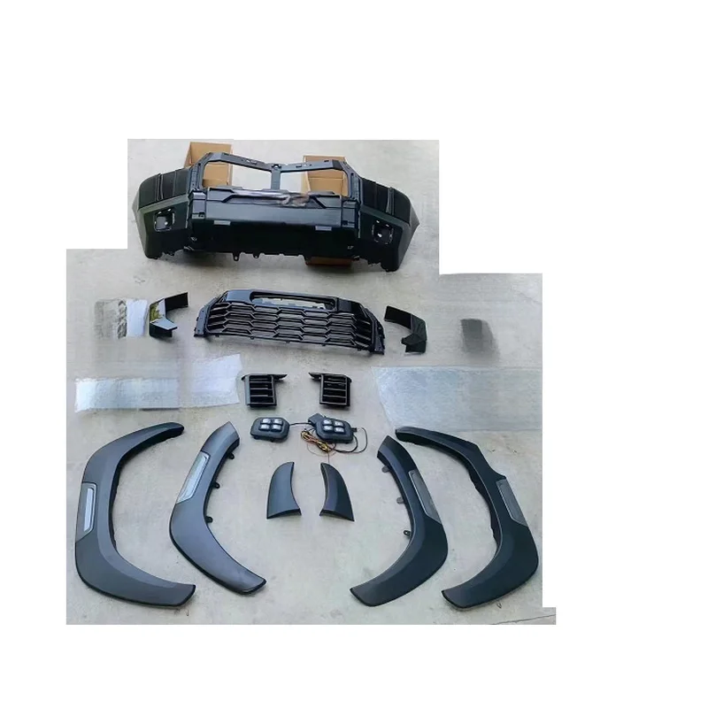 High Quality Body Kit Bumper For Hilux Revo Rocco 2016-2020 Upgrade To 2021 Tundra Upgrade Parts