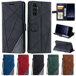 S24 FE Case For Coque Samsung Galaxy S24 FE Cover Flip Wallet Leather Case for Fundas Samsung S 24FE S24FE SM-S721B Phone Cases