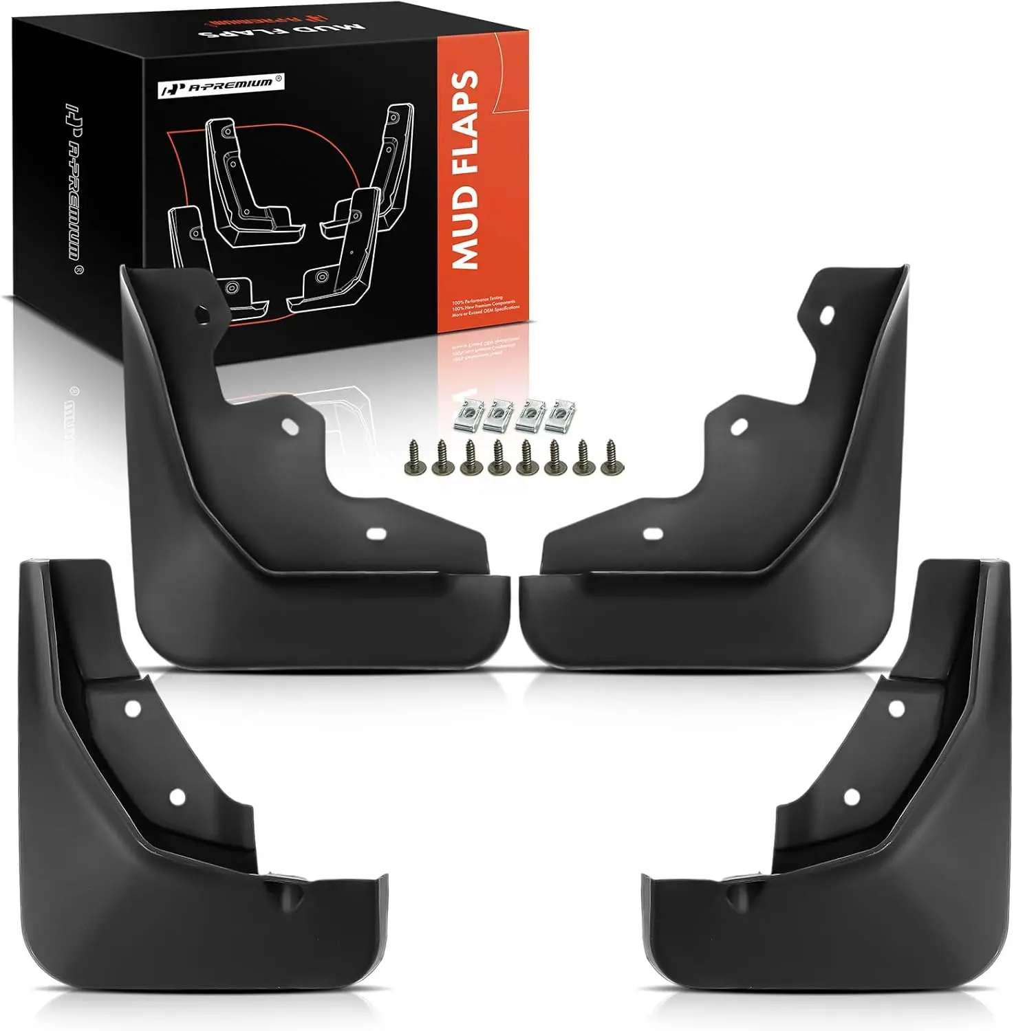 4PCS Mud Flaps for Ford EcoSport 2018-2022 Front Rear Splash Guards