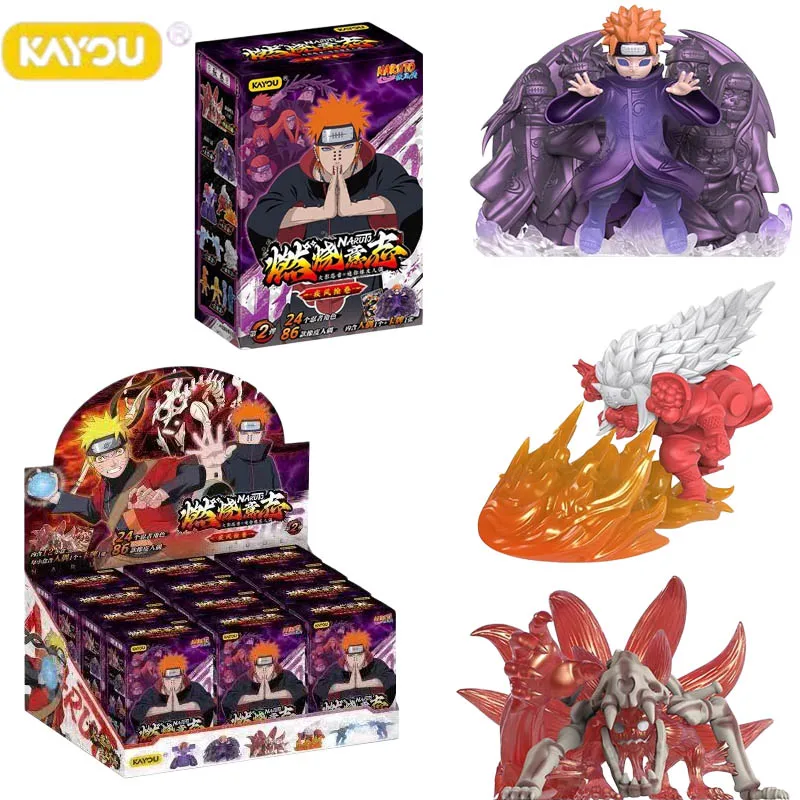 NARUTO Kayou Collectible セット In Stock Genuine KAYOU NARUTO Burning Will Vol.2 Eraser Figure