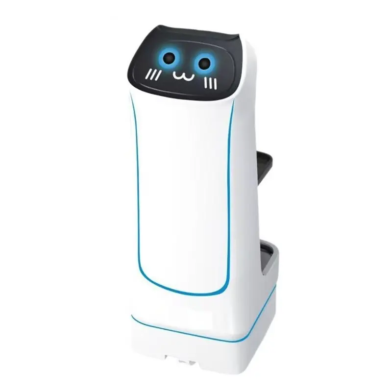 

BEDW-2.4G RC Food Delivery Robot With Light & Sound, Pretend Play Kitchen Set For Kids, Interactive Gift