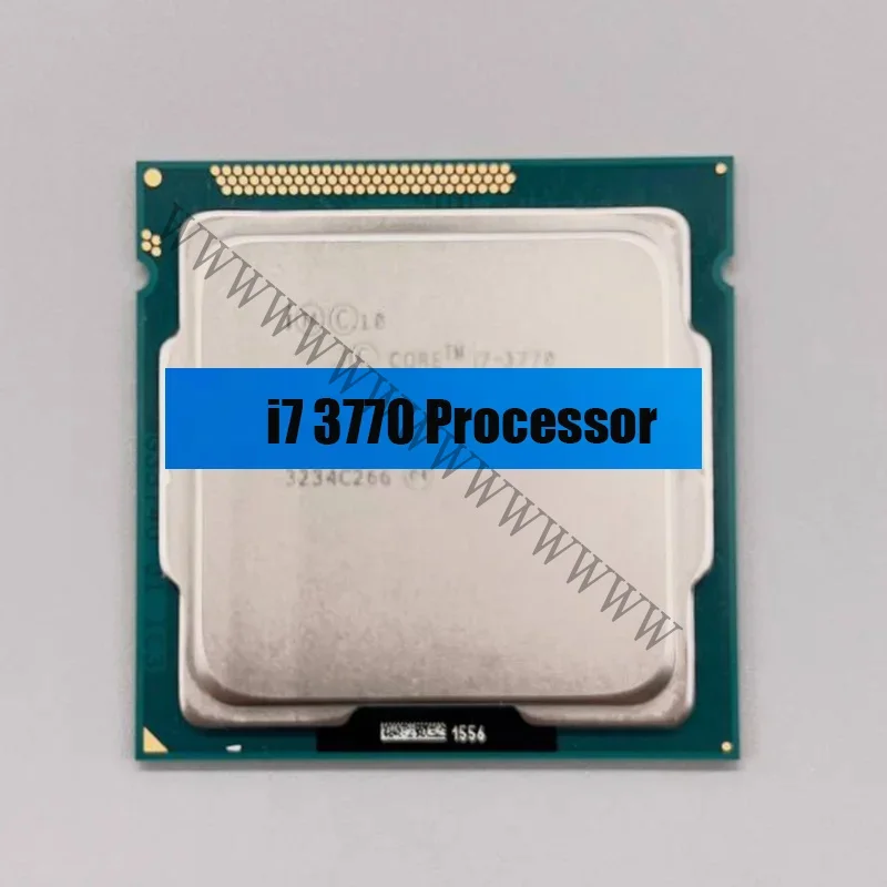 Procesador HDCore I7 3770 3,4 GHz Quad-Core ocho hilos 8M 77W LGA 1155 SR0PK CPU procesador de escritorio i7-3770
