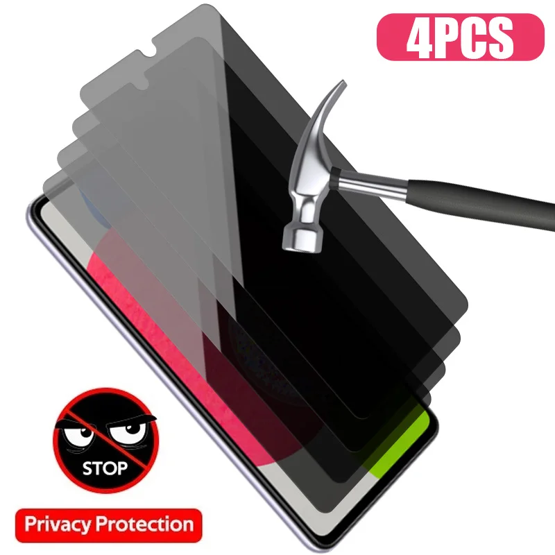 

For Samsung Galaxy A14 A15 A16 A17 5G Privacy Tempered Glass Screen Protector Full Cover Clear Anti-Scratch Hard Privacy Filter