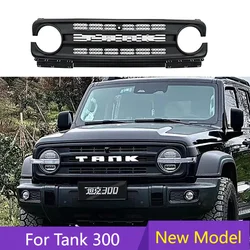 Front Grills Fit For 2021 2022 2023 2024 Tank 300 Modified ABS Front Face Bumper Racing Grille Special Accessories