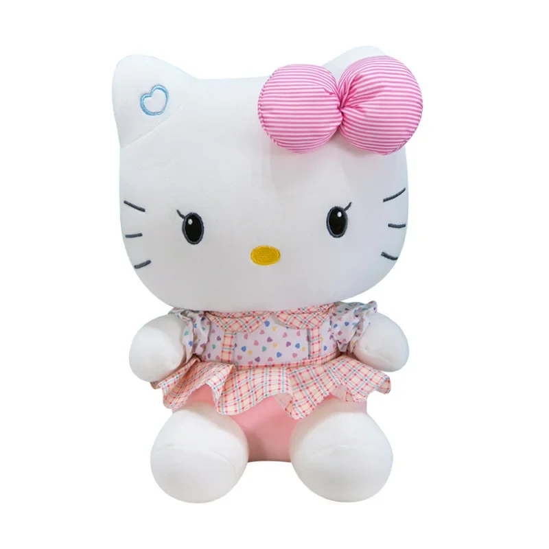 Anime Sanrio Hallo Kitty Kuromi Nette Gefüllte Plüsch Spielzeug Plüschtiere Weiches Kissen Kawaii Rosa Geburtstag Party Geschenk Für Kind Freundin