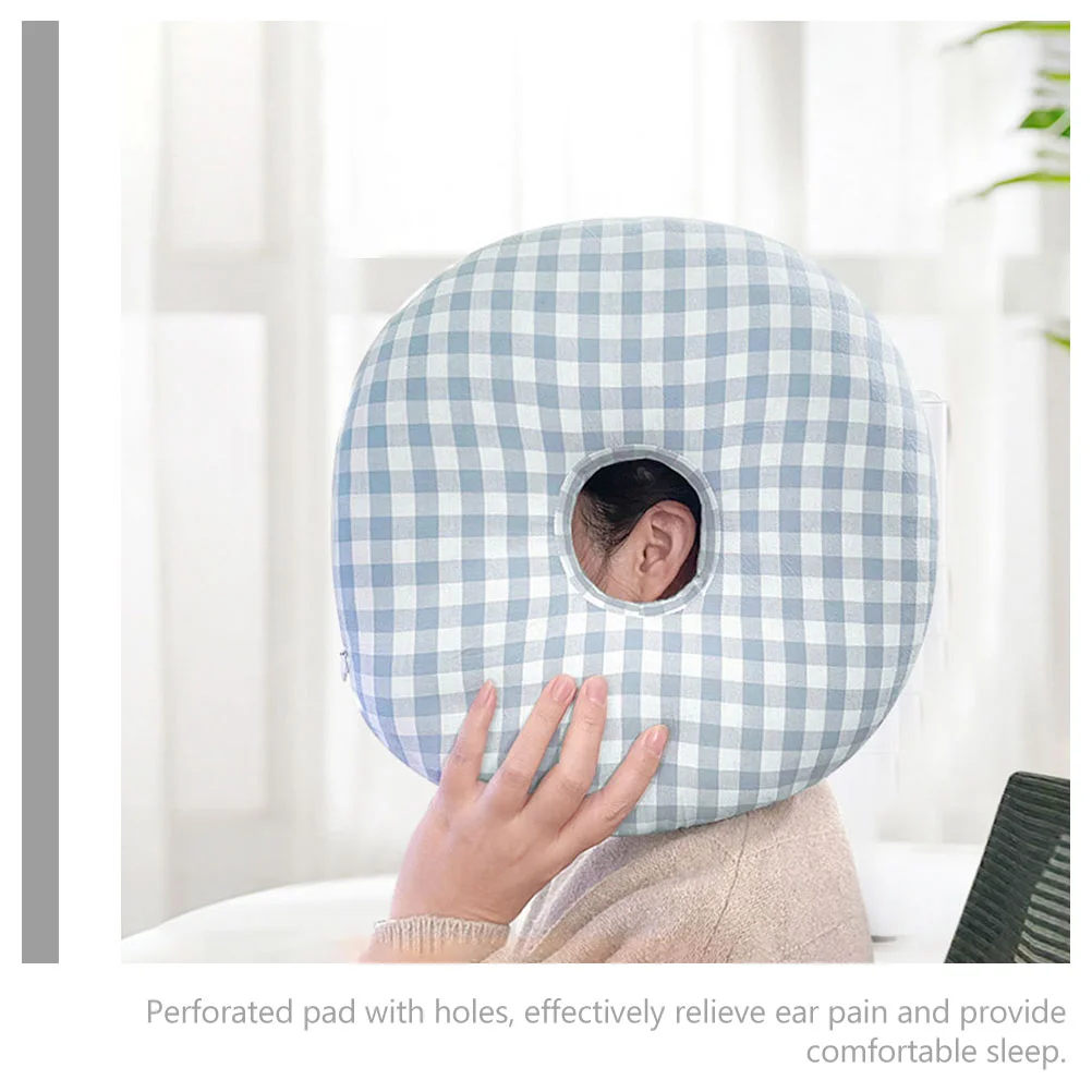 Pillow Supple Sleeping Piercing for Ear Side Supplies Perforation Pain Reducing Pillows Soft Elder